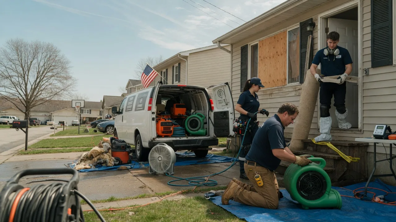 Water Damage Restoration in Lebanon, IN near me